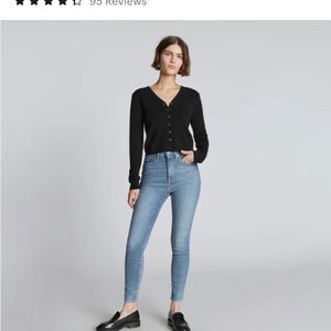 Everlane The High rise skinny jeans size 26 Regular NWT